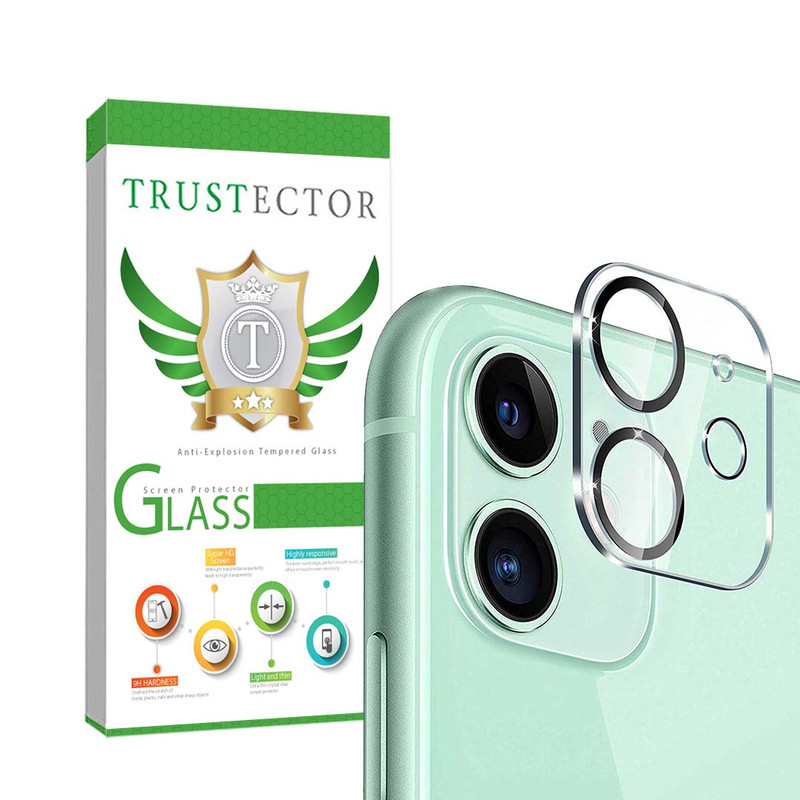 محافظ لنز دوربین تراستکتور مدل 3DLNZSLTR مناسب برای گوشی موبایل اپل iPhone 11