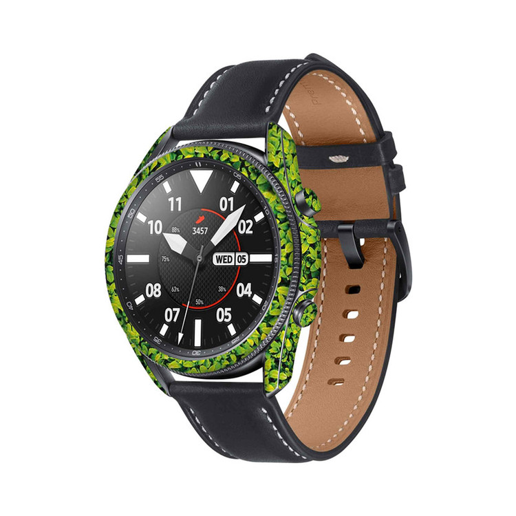 برچسب ماهوت طرح Leafs مناسب برای ساعت هوشمند سامسونگ Galaxy Watch3 45mm