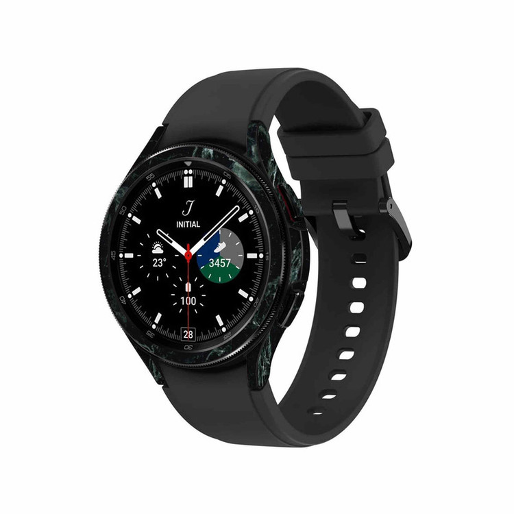 برچسب ماهوت طرح Graphite-Green-Marble مناسب برای ساعت هوشمند سامسونگ Watch4 Classic 46mm