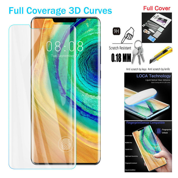 محافظ صفحه نمایش یووی لایت هورس مدل LVB مناسب برای گوشی موبایل هوآوی Mate 30 Pro