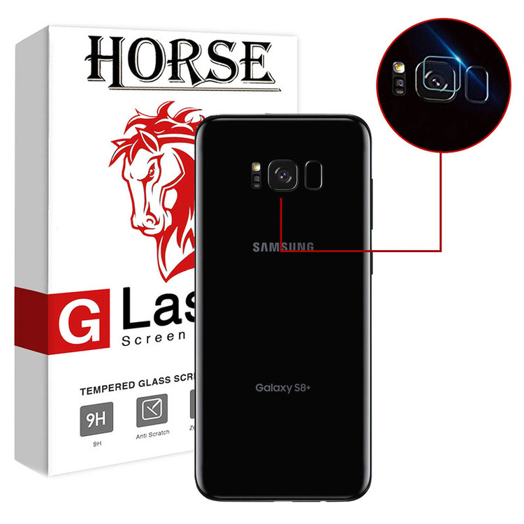 محافظ لنز دوربین هورس مدل UTF مناسب برای گوشی موبایل سامسونگ Galaxy S8 Plus