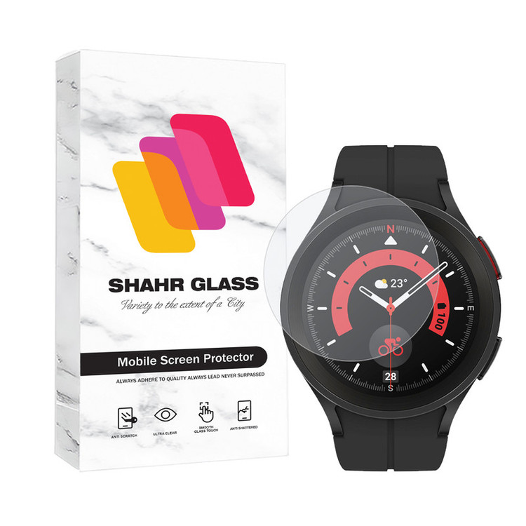 محافظ صفحه نمایش شهر گلس مدل SIMWATCHSH مناسب برای ساعت هوشمند سامسونگ Galaxy Watch 5 Pro 45 mm