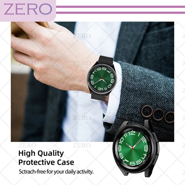 کاور زیرو مدل ZR-360 مناسب برای ساعت هوشمند سامسونگ Galaxy Watch 6 Classic 47mm