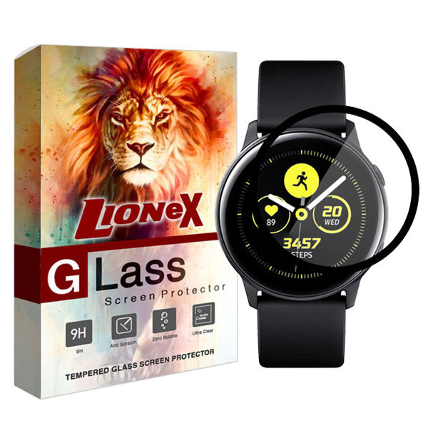 محافظ صفحه نمایش لایونکس مدل PMMAWL مناسب برای ساعت هوشمند سامسونگ Galaxy Watch Active 44 mm