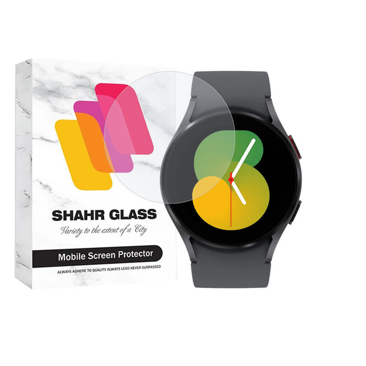 محافظ صفحه نمایش شهر گلس مدل SMPWATCHS مناسب برای ساعت هوشمند سامسونگ Galaxy Watch 5 44 mm