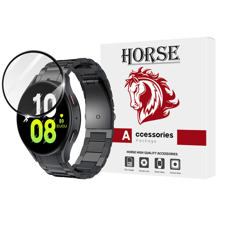 محافظ صفحه نمایش هورس مدل PMMAWH مناسب برای ساعت هوشمند سامسونگ Watch 6 Classic 43mm