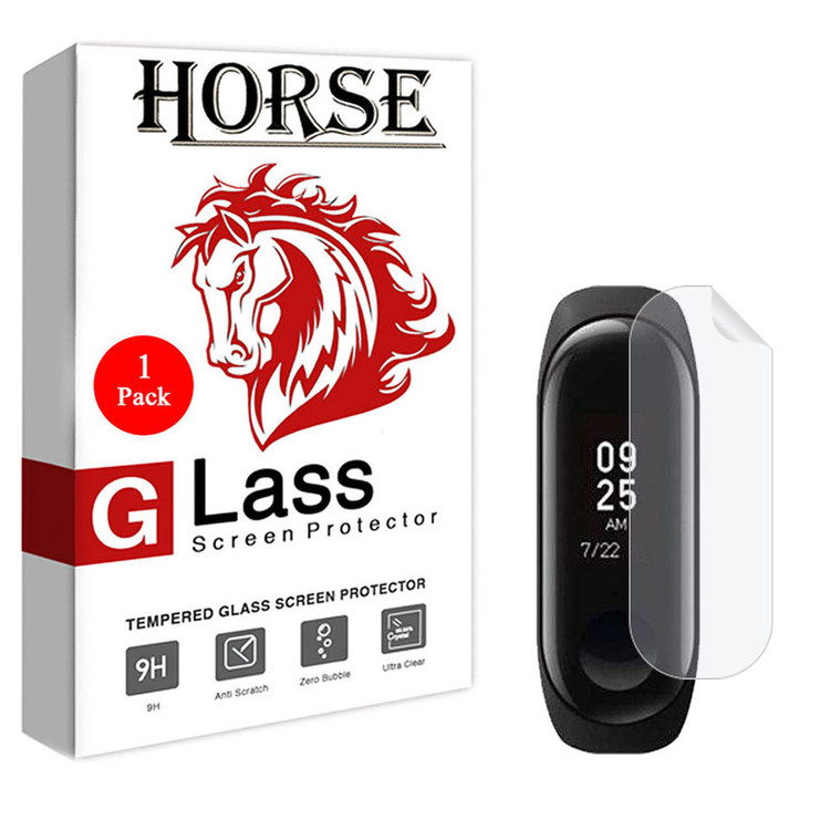 محافظ صفحه نمایش نانو هورس مدل TPU-H مناسب برای مچ بند هوشمند شیائومی Mi Band 3 Global Version