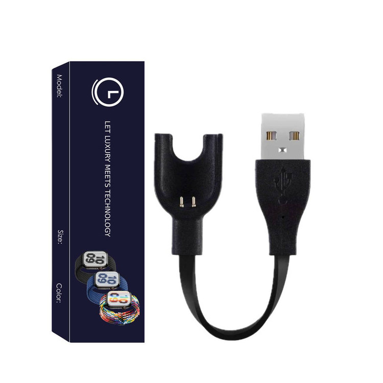 کابل شارژر آیکاتل مدل MI-B03 مناسب برای مچ بند هوشمند شیائومی MI Band 3