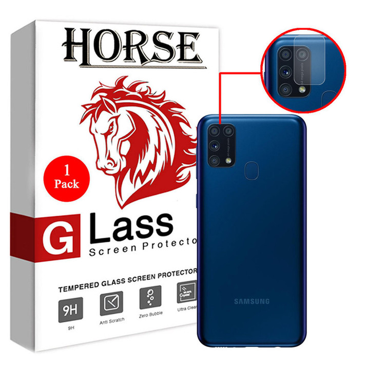 محافظ لنز دوربین هورس مدل SGL-H مناسب برای گوشی موبایل سامسونگ Galaxy M31 Prime