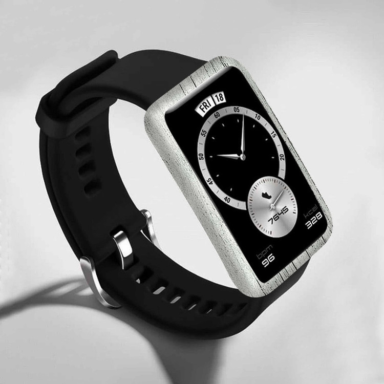 برچسب ماهوت طرح White-Wood مناسب برای ساعت هوشمند هوآوی Watch Fit