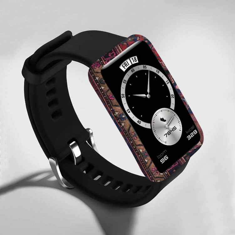 برچسب ماهوت طرح Rug مناسب برای ساعت هوشمند هوآوی Watch Fit