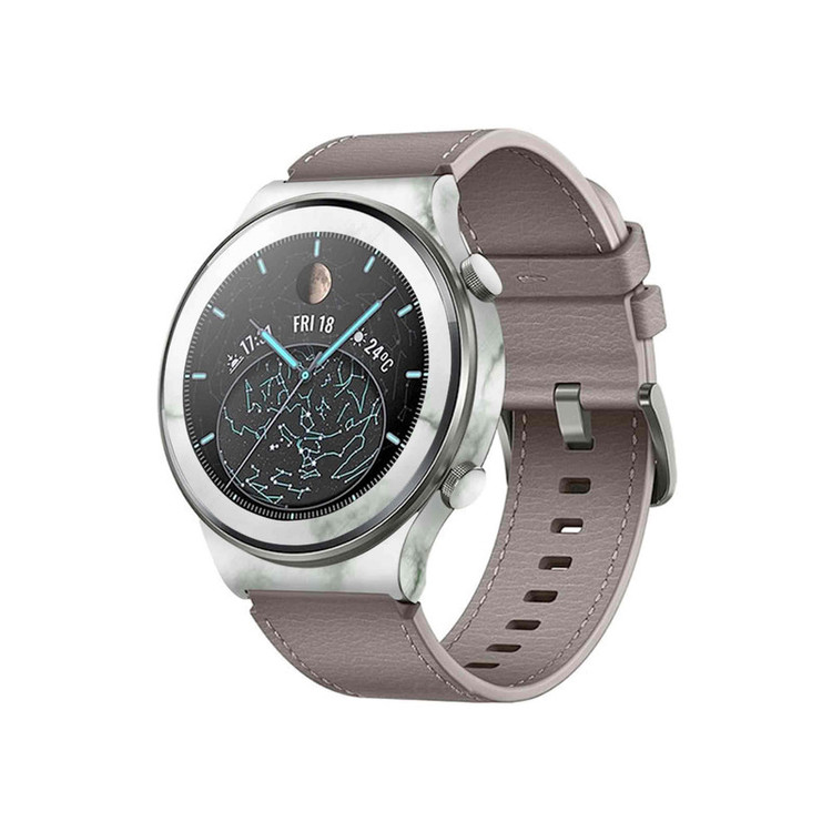 برچسب ماهوت طرح Blanco-Smoke-Marble مناسب برای ساعت هوشمند هوآوی Watch GT 2 Pro