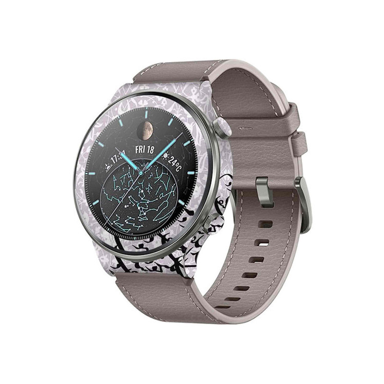 برچسب ماهوت طرح Nastaliq-1 مناسب برای ساعت هوشمند هوآوی Watch GT 2 Pro