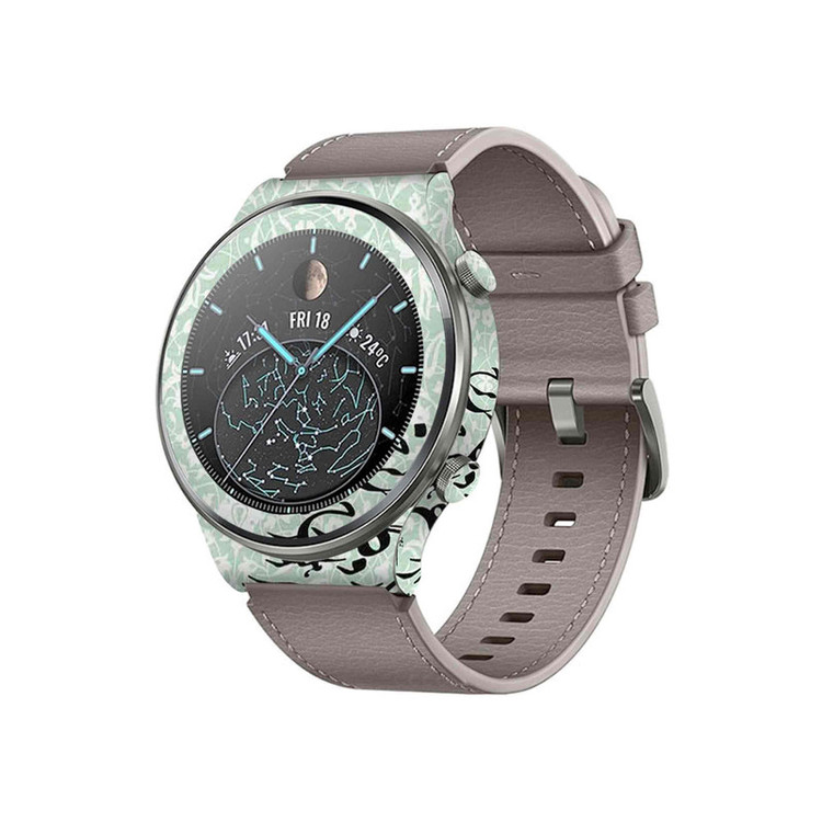 برچسب ماهوت طرح Nastaliq-3 مناسب برای ساعت هوشمند هوآوی Watch GT 2 Pro