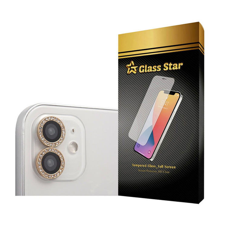 محافظ لنز دوربین گلس استار مدل RNGLNGS مناسب برای گوشی موبایل اپل iPhone 12 / 12 mini / 11