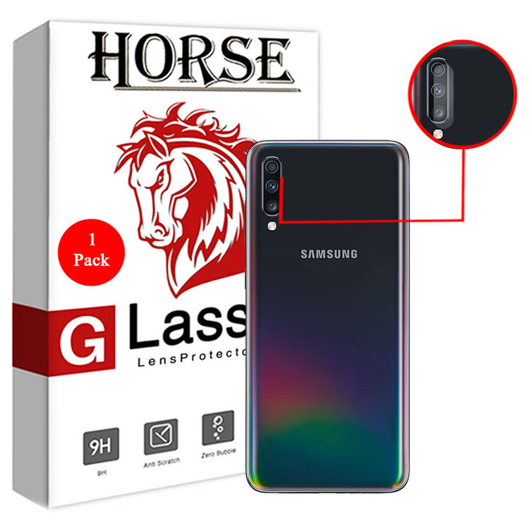 محافظ لنز دوربین هورس مدل SGL-H مناسب برای گوشی موبایل سامسونگ Galaxy A70
