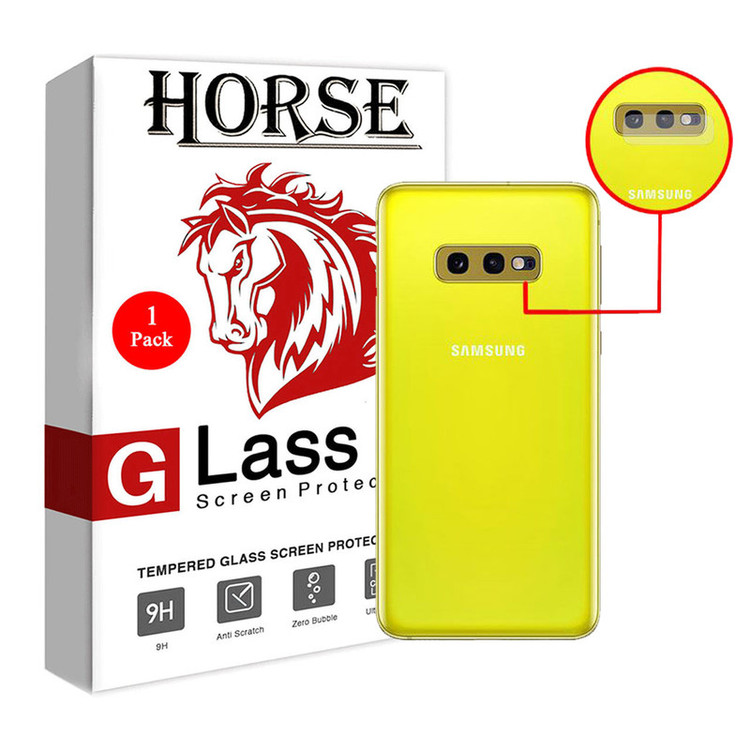محافظ لنز دوربین هورس مدل SGL-H مناسب برای گوشی موبایل سامسونگ Galaxy S10 Lite / Galaxy S10e