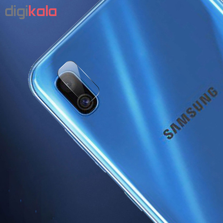 محافظ لنز دوربین هورس مدل UTF مناسب برای گوشی موبایل سامسونگ Galaxy A10 بسته دو عددی