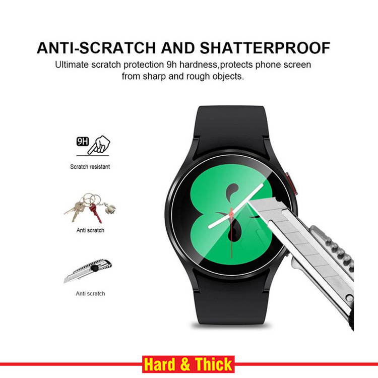 محافظ صفحه نمایش نانو هارد اند تیک مدل NHT مناسب برای ساعت هوشمند سامسونگ Galaxy Watch 4 40mm بسته دو عددی