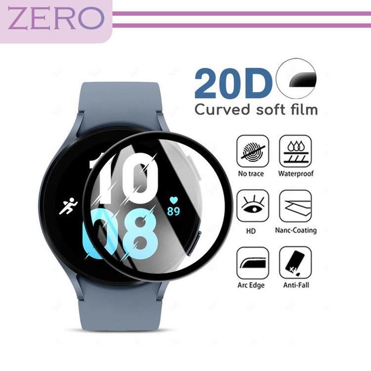 محافظ صفحه نمایش نانو زیرو مدل NZO مناسب برای ساعت هوشمند سامسونگ Galaxy Watch Active 2 40mm بسته سه عددی