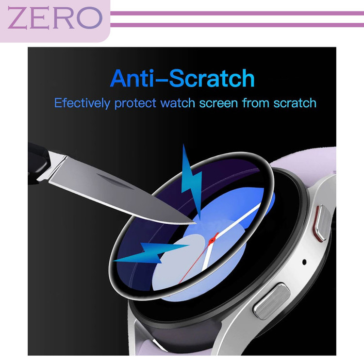محافظ صفحه نمایش نانو زیرو مدل NZO مناسب برای ساعت هوشمند سامسونگ Galaxy Watch Active 2 40mm بسته سه عددی