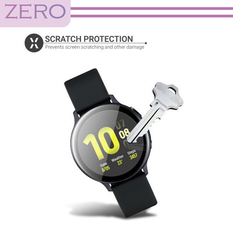 محافظ صفحه نمایش نانو زیرو مدل NZO مناسب برای ساعت هوشمند سامسونگ Galaxy Watch Active 2 40mm بسته سه عددی