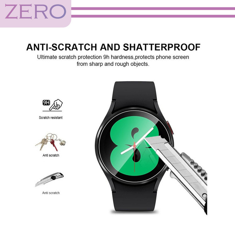 محافظ صفحه نمایش نانو زیرو مدل NZO مناسب برای ساعت هوشمند سامسونگ Galaxy Watch Active 2 40mm بسته سه عددی