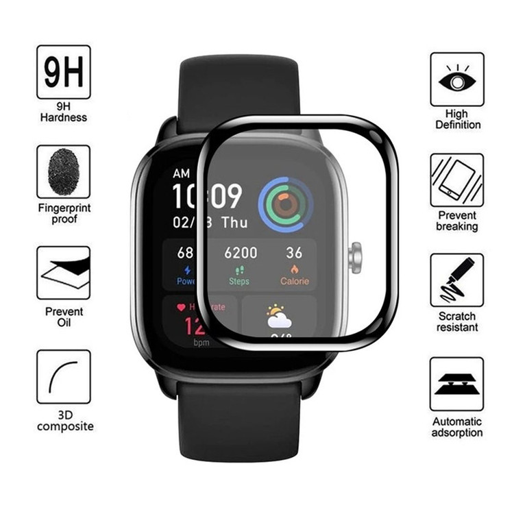 محافظ صفحه نمایش کروکودیل مدل C-PWM مناسب برای ساعت هوشمند امیزفیت Amazfit GTS 4 Mini