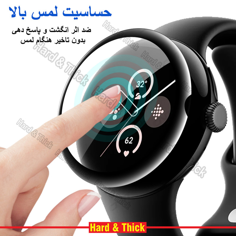 محافظ صفحه نمایش نانو هارد اند تیک مدل Pmma-HT مناسب برای ساعت هوشمند امیزفیت Active Edge