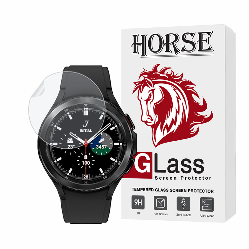 محافظ صفحه نمایش هیدروژل هورس مدل MTBWH مناسب برای ساعت هوشمند سامسونگ Galaxy watch 4 clasic 46mm
