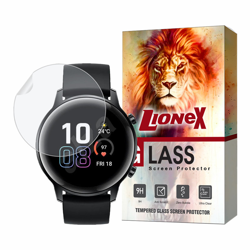 محافظ صفحه نمایش هیدروژل لایونکس مدل MTBWS مناسب برای ساعت هوشمند آنر magic watch 2 42mm