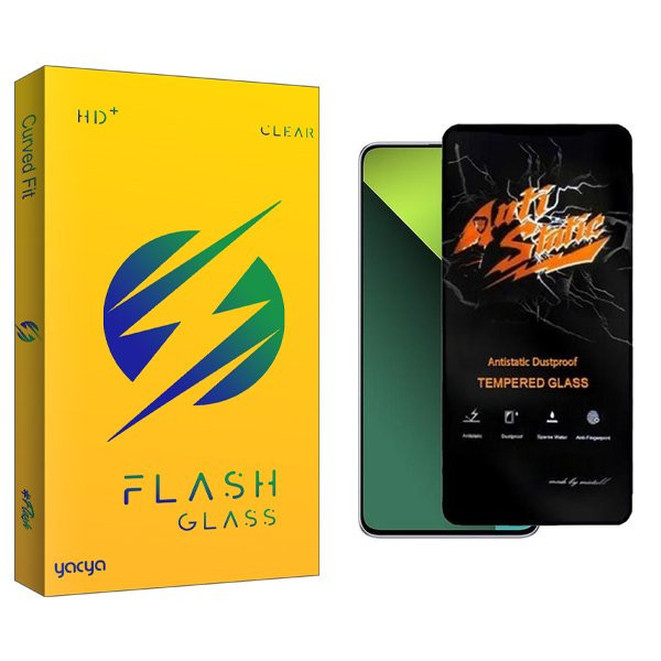محافظ صفحه نمایش یاکیا مدل Yac Antistatic مناسب برای گوشی موبایل شیائومی Redmi note 13 Pro 4G