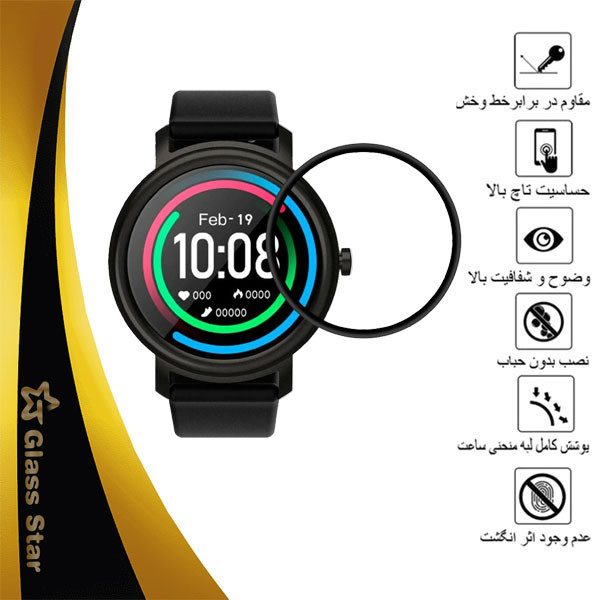 محافظ صفحه نمایش گلس استار مدل PMMAWATCH مناسب برای ساعت هوشمند شیائومی Mibro Air