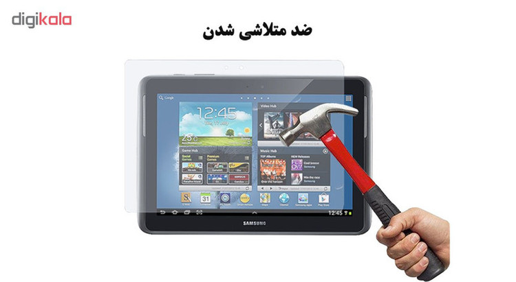 محافظ صفحه نمایش گلس هورس مدل UCC مناسب برای تبلت سامسونگ Galaxy Note 10.1 N8000 بسته دو عددی
