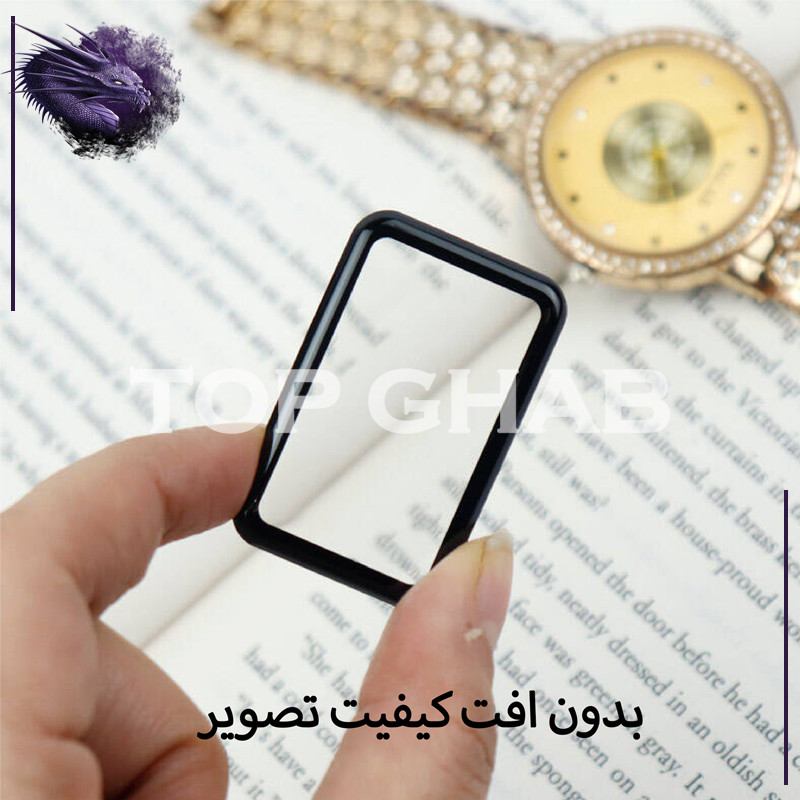 محافظ صفحه نمایش تاپ قاب مدل PMMA مناسب برای ساعت هوشمند شیائومی Bip 3