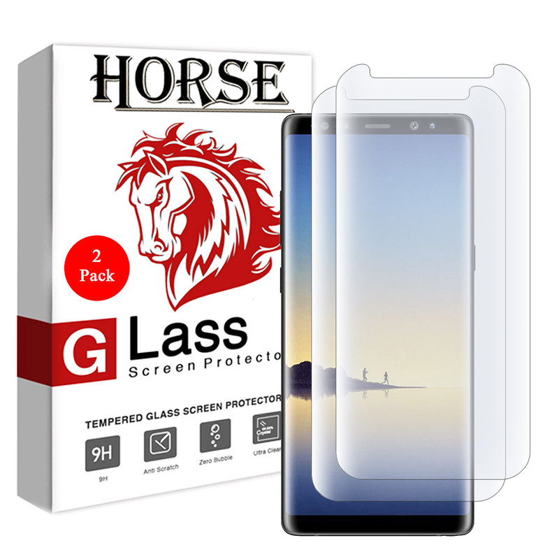 محافظ صفحه نمایش یووی لایت هورس مدل LVB مناسب برای گوشی موبایل سامسونگ Galaxy Note 9 بسته دو عددی