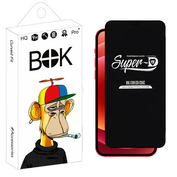 محافظ صفحه نمایش بوک مدل Resistant SuperD مناسب برای گوشی موبایل اپل iPhone 12 Mini