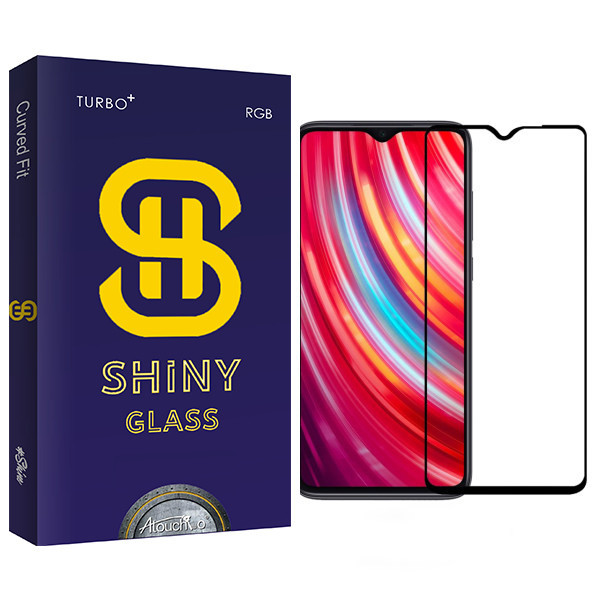 محافظ صفحه نمایش سرامیکی آتوچبو مدل Shiny Glass مناسب گوشی موبایل شیائومی Redmi Note 8 Pro