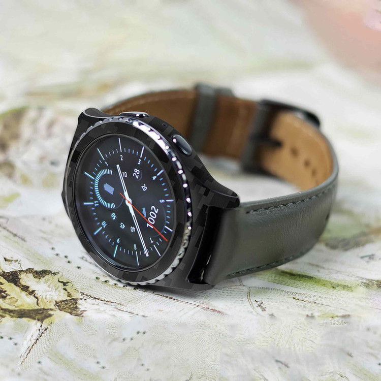 برچسب ماهوت طرح Night_Army_Pixel مناسب برای ساعت هوشمند سامسونگ Galaxy Gear S2 Classic