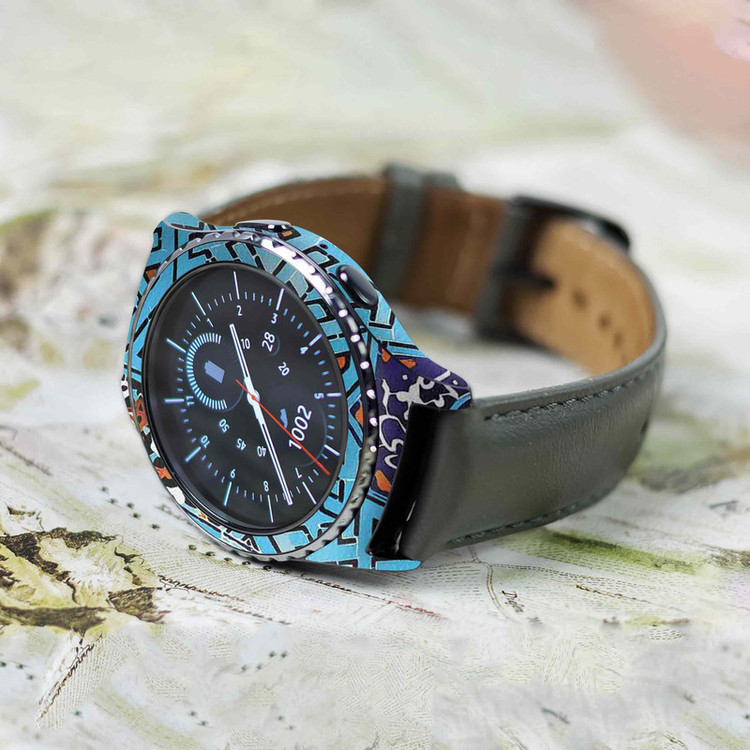 برچسب ماهوت طرح Slimi_Design مناسب برای ساعت هوشمند سامسونگ Galaxy Gear S2 Classic
