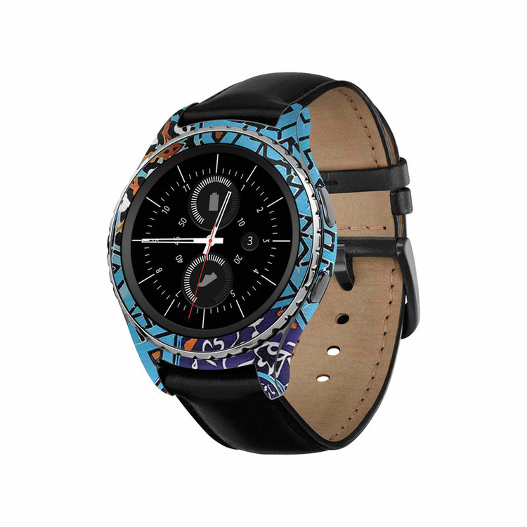 برچسب ماهوت طرح Slimi_Design مناسب برای ساعت هوشمند سامسونگ Galaxy Gear S2 Classic