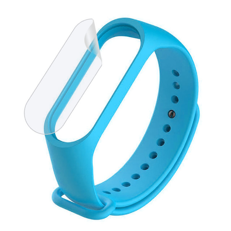 محافظ صفحه نانو هورس مدل SILIC مناسب برای مچ بند شیائومی Mi Band 3 / Mi Band 4 به همراه بند