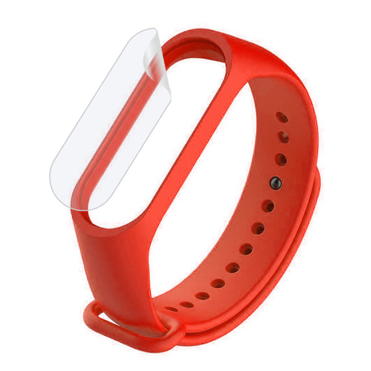 محافظ صفحه نانو هورس مدل SILIC مناسب برای مچ بند شیائومی Mi Band 3 / Mi Band 4 به همراه بند