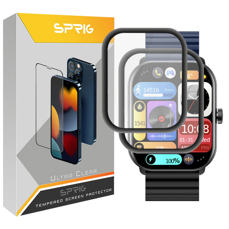 محافظ صفحه نمایش نانو اسپریگ مدل SPG مناسب برای ساعت هوشمند شیائومی Glorimi GS1 Pro