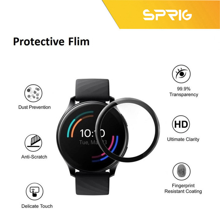 محافظ صفحه نمایش نانو اسپریگ مدل SPG مناسب برای ساعت هوشمند شیائومی Imiki TG1 بسته دو عددی