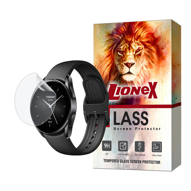 محافظ صفحه نمایش هیدروژل لایونکس مدل MTBWL مناسب برای ساعت هوشمند شیائومی Watch S2 42mm