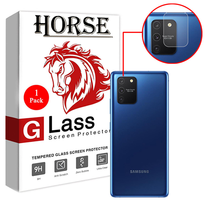 محافظ لنز دوربین هورس مدل UTF مناسب برای گوشی موبایل سامسونگ Galaxy S10 Lite