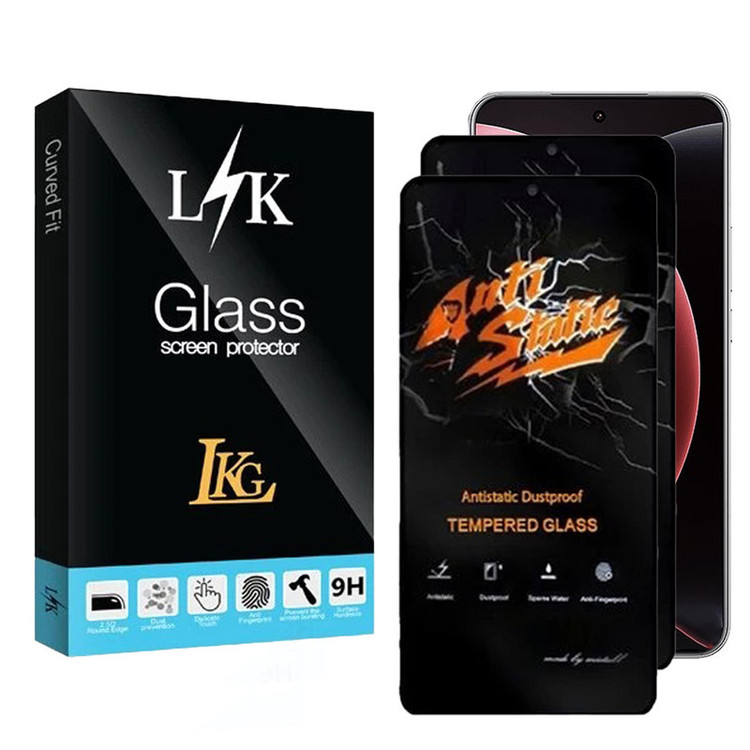 محافظ صفحه نمایش ال کا جی مدل انتی استاتیک مناسب برای گوشی موبایل شیائومی 15Ultra 5G بسته 2 عددی
