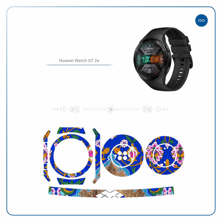 برچسب ماهوت طرح Maryams-Mathematics مناسب برای ساعت هوشمند هوآوی Watch GT 2e