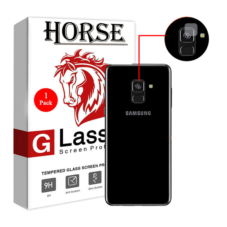 محافظ لنز دوربین هورس مدل SGL-H مناسب برای گوشی موبایل سامسونگ Galaxy A8 Plus 2018